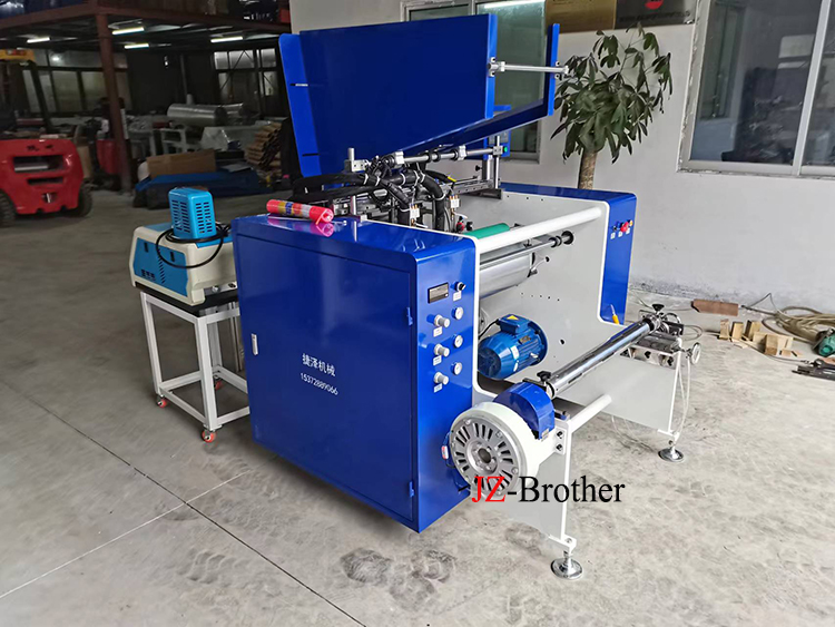 High speed automatic aluminum foil rewinder(for big roll)