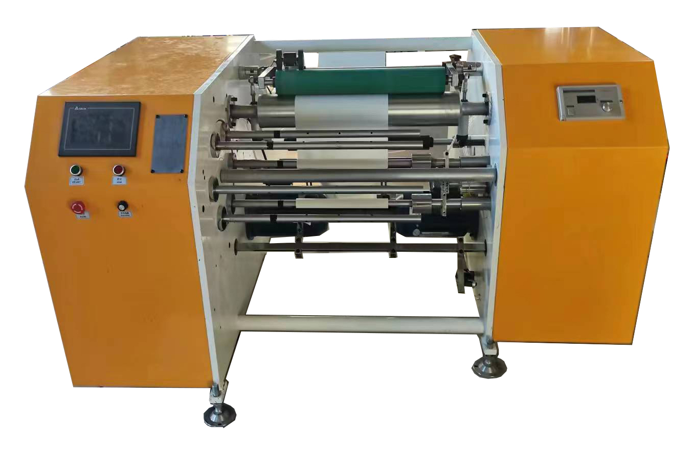 Coreless baking paper rewinder