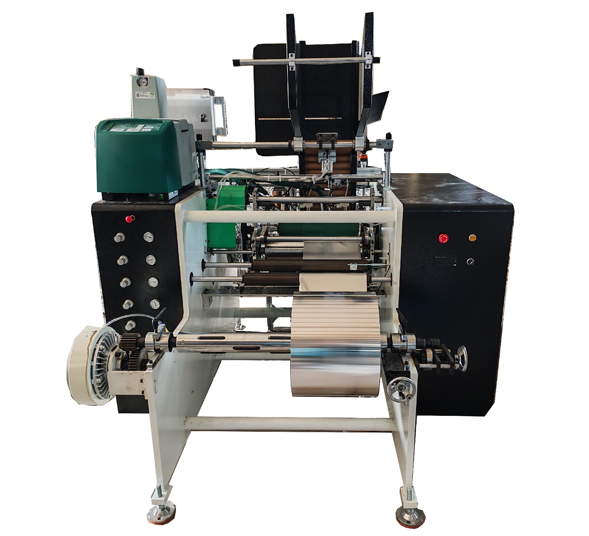 6-shaft aluminum foil and baking paper rewinder